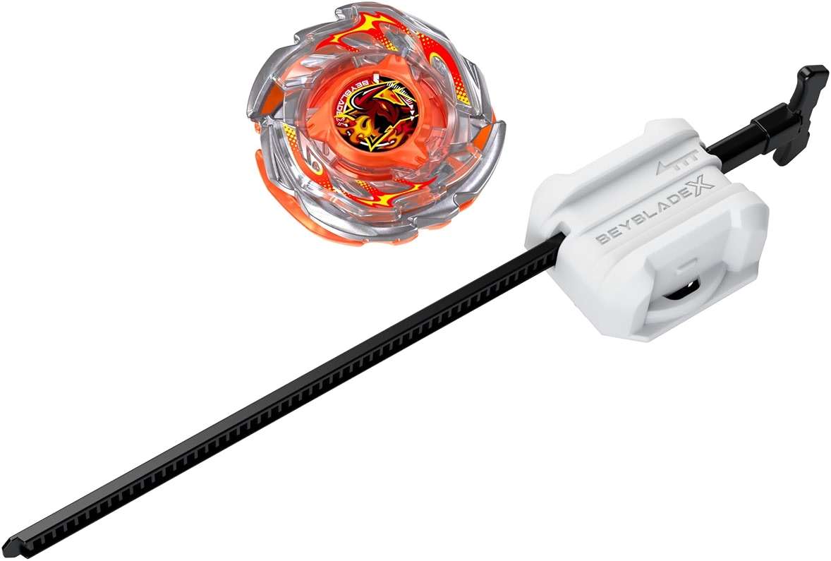 Beyblade X Rage Ragna FE 4-55Y CX Infinity Starter Pack Set, Takara Tomy Stamina Type Top and Launcher, Battling Tops Game Toys, Ages 8+ - Image 3