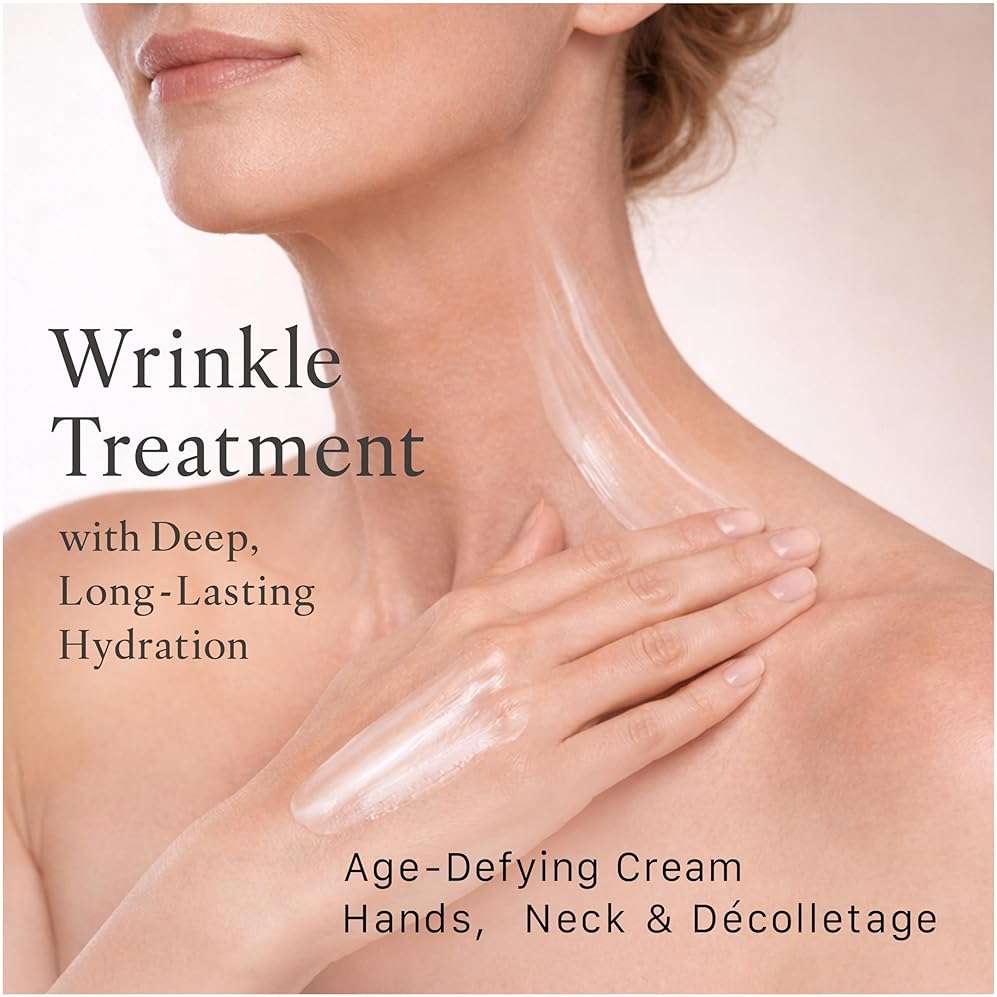 キユートピア KEWTOPIA Japanese Anti Wrinkle Hand Cream and Neck Cream | Decollete & Hand Serum for Dry Skin | Tightening, Firming, Hydrating, Non-Greasy | Hyaluronic Acid | Made in Japan | 1.23 oz - Image 2
