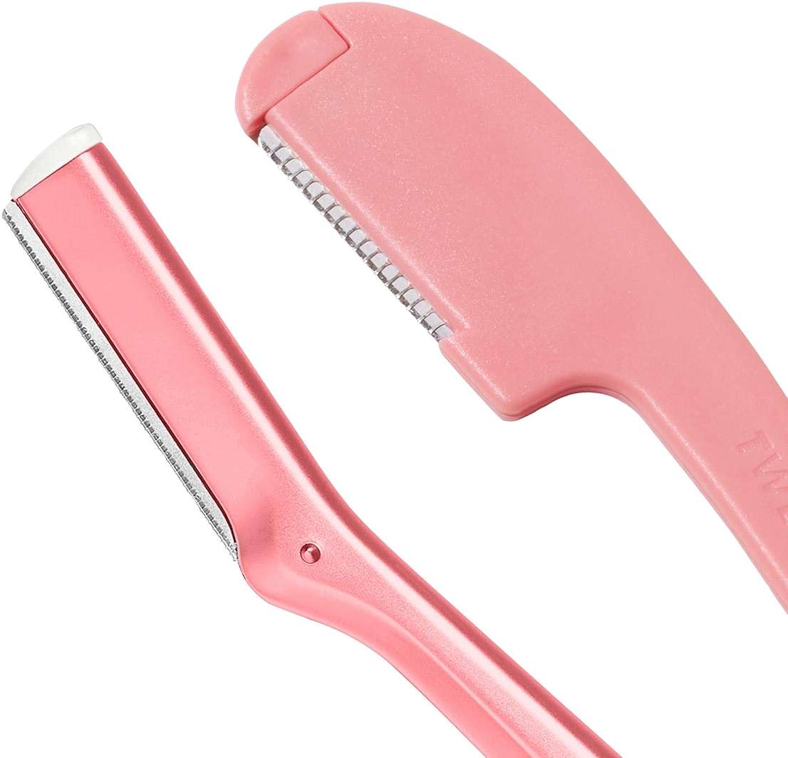 Tweezerman Tea Rose Prep and Plane Facial Razor Set - Image 2