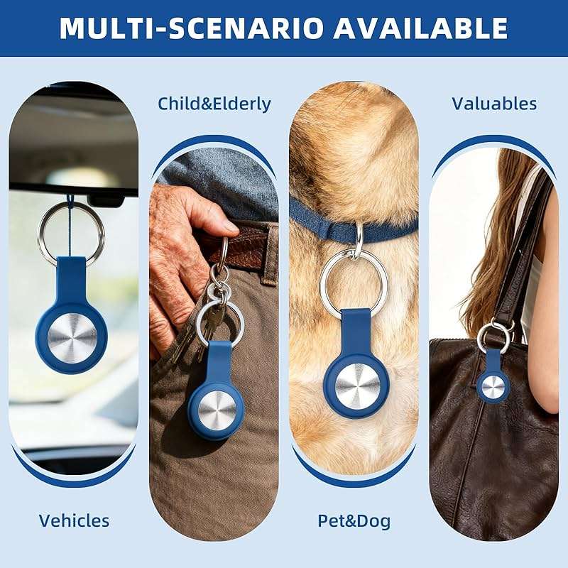 Tracker for Pets and Vehicles, Smart Dog and Cat Tracker Fits with iOS & Android, Real-Time Tracking & No SIM Card, No Subscription, Portable& Long Battery Life Locator - Image 7