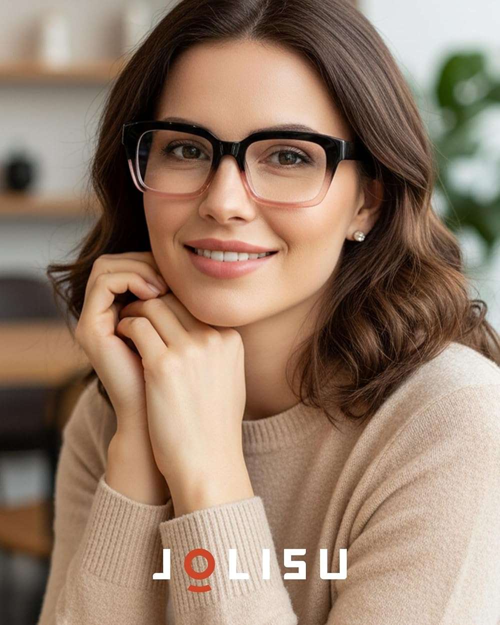 JOLISU 5 Pack Reading Glasses For Women,Blue Light Blocking Computer Reader Spring Hinge Eyeglasses - Image 6