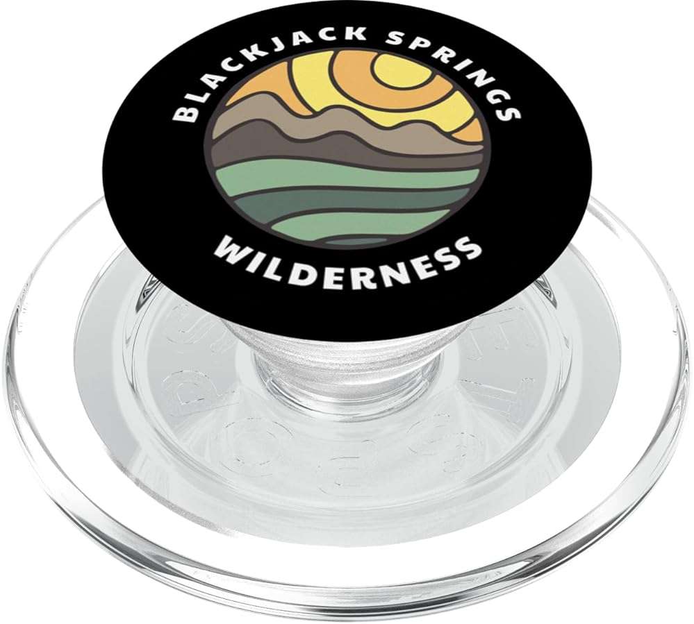Blackjack Springs Wilderness Wisconsin WI Vacation Souvenir PopSockets PopGrip for MagSafe - Image 1