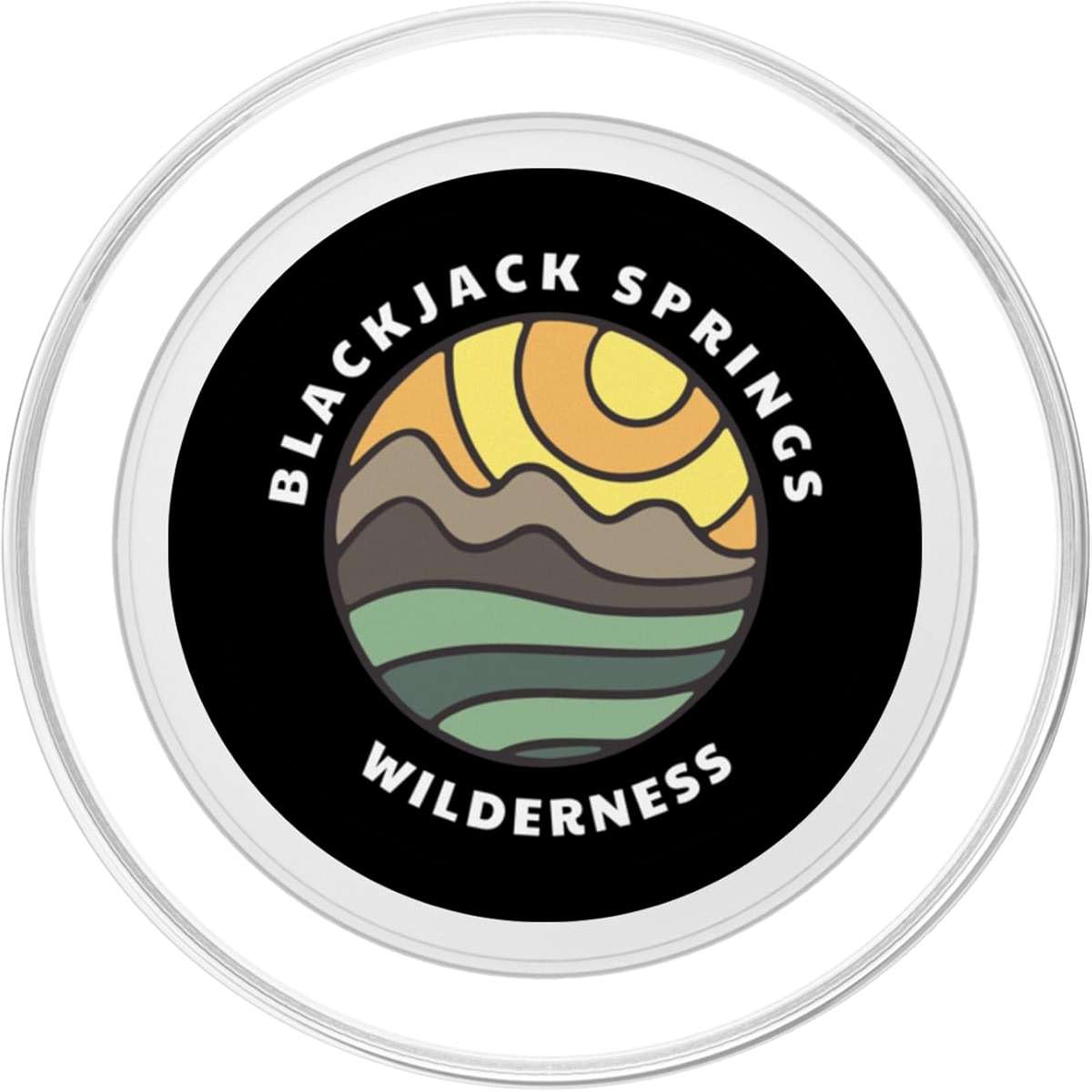 Blackjack Springs Wilderness Wisconsin WI Vacation Souvenir PopSockets PopGrip for MagSafe - Image 2