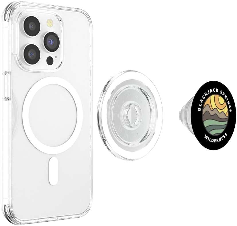 Blackjack Springs Wilderness Wisconsin WI Vacation Souvenir PopSockets PopGrip for MagSafe - Image 3