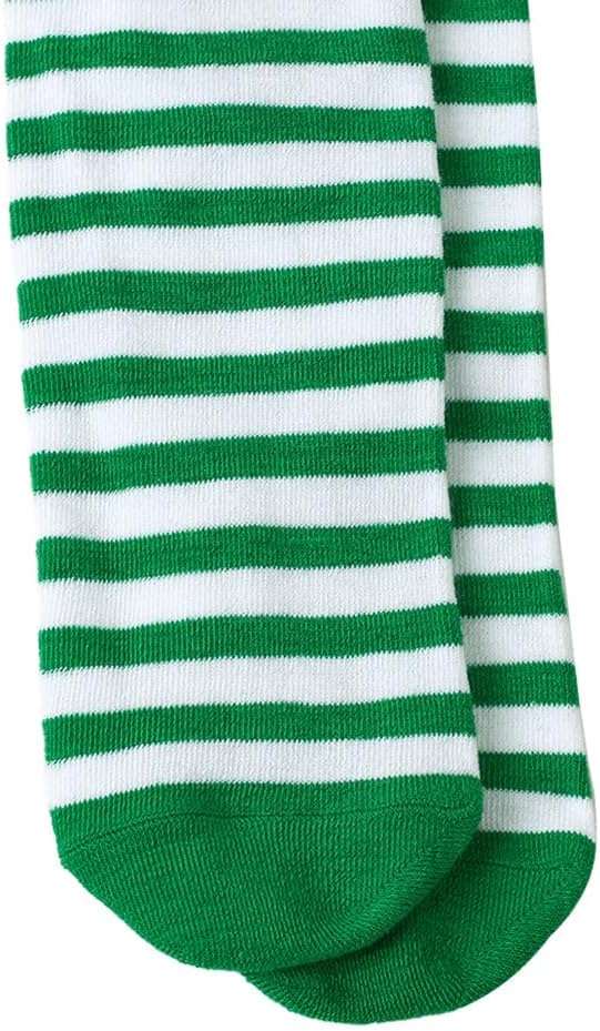 CLeemuziN Women Over the Knee Thigh High Socks 26.5 Inches Funny Festive Socks Novelty Gifts Size 4-8 - Image 7