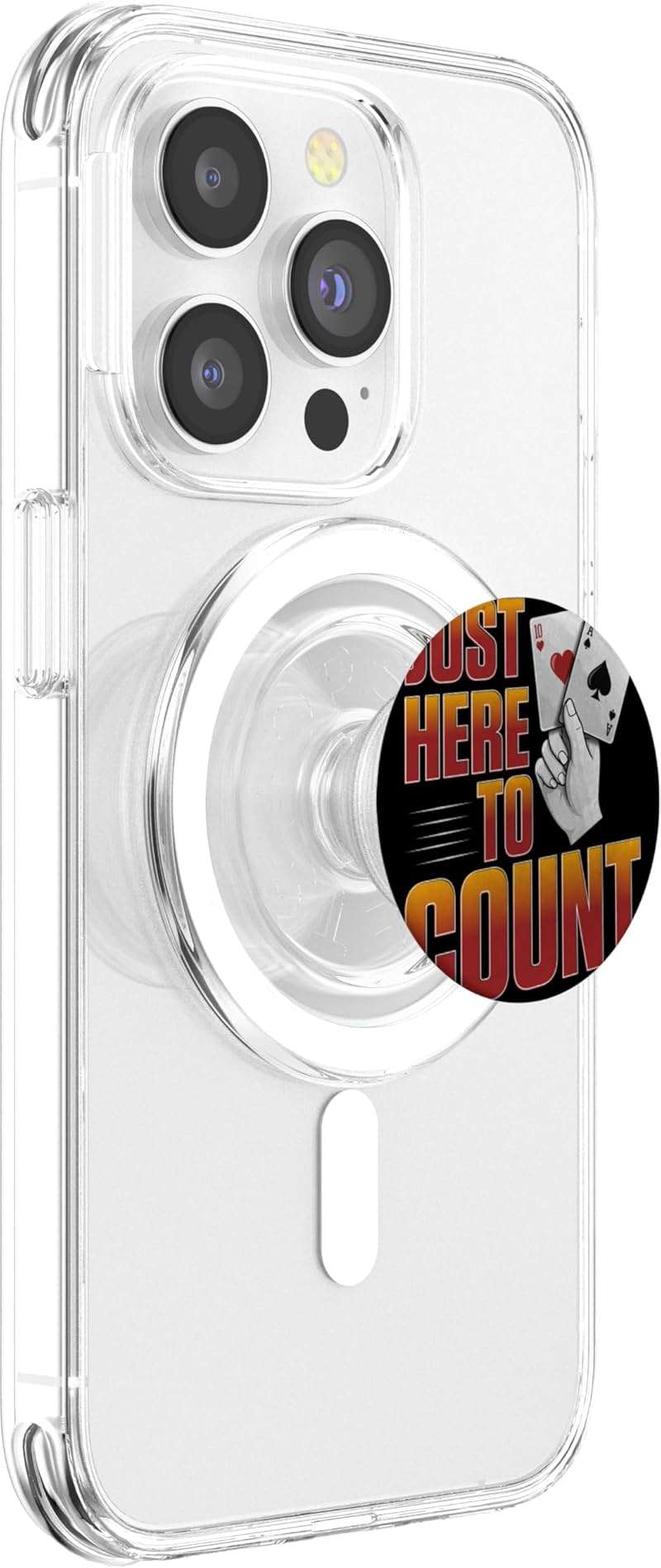 Blackjack Card Game Casino Gambling Blackjack Player Gambler PopSockets PopGrip for MagSafe - Image 4
