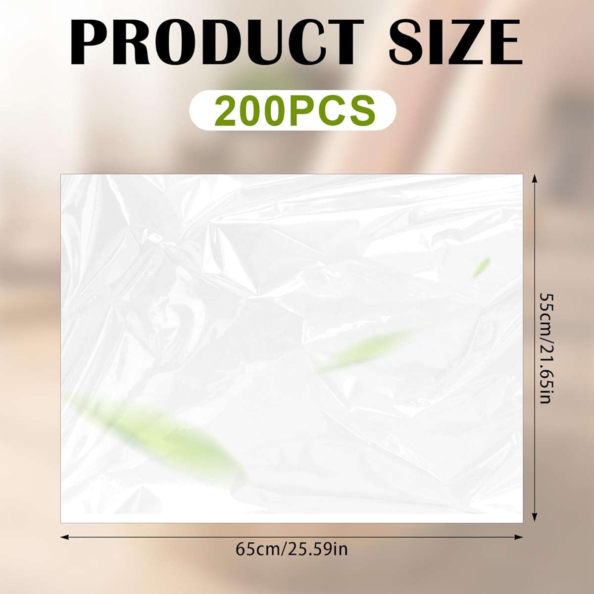 ForraFun 200 Pcs Disposable Foot Bath Liners Bulk for Ionic Detox Tub Individual Hygienic Plastic Non Toxic Pedicure Spa Foot Basin Tub Liners, 26 x 22 Inches - Image 3