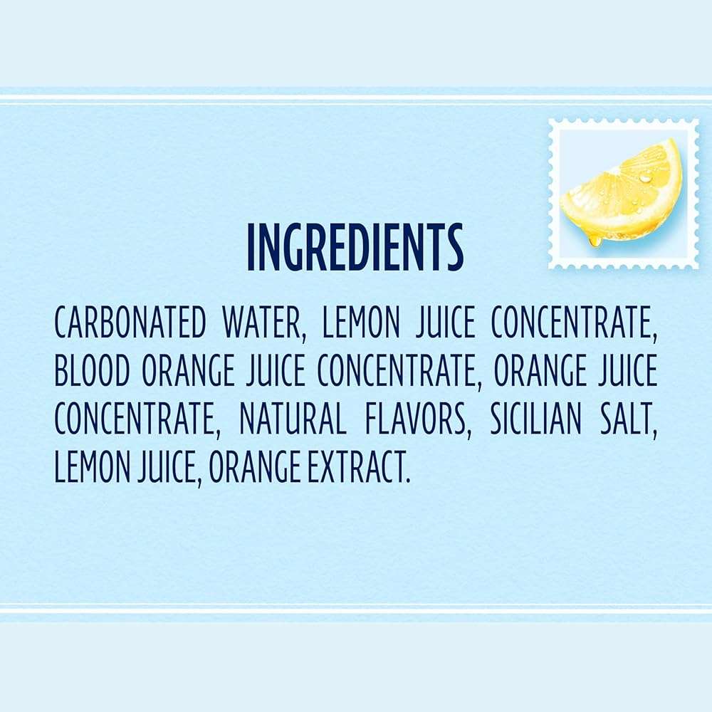 Sanpellegrino Ciao Limoncello Flavored Sparkling Water, Italian Sparkling Water, 24Pk - Image 3
