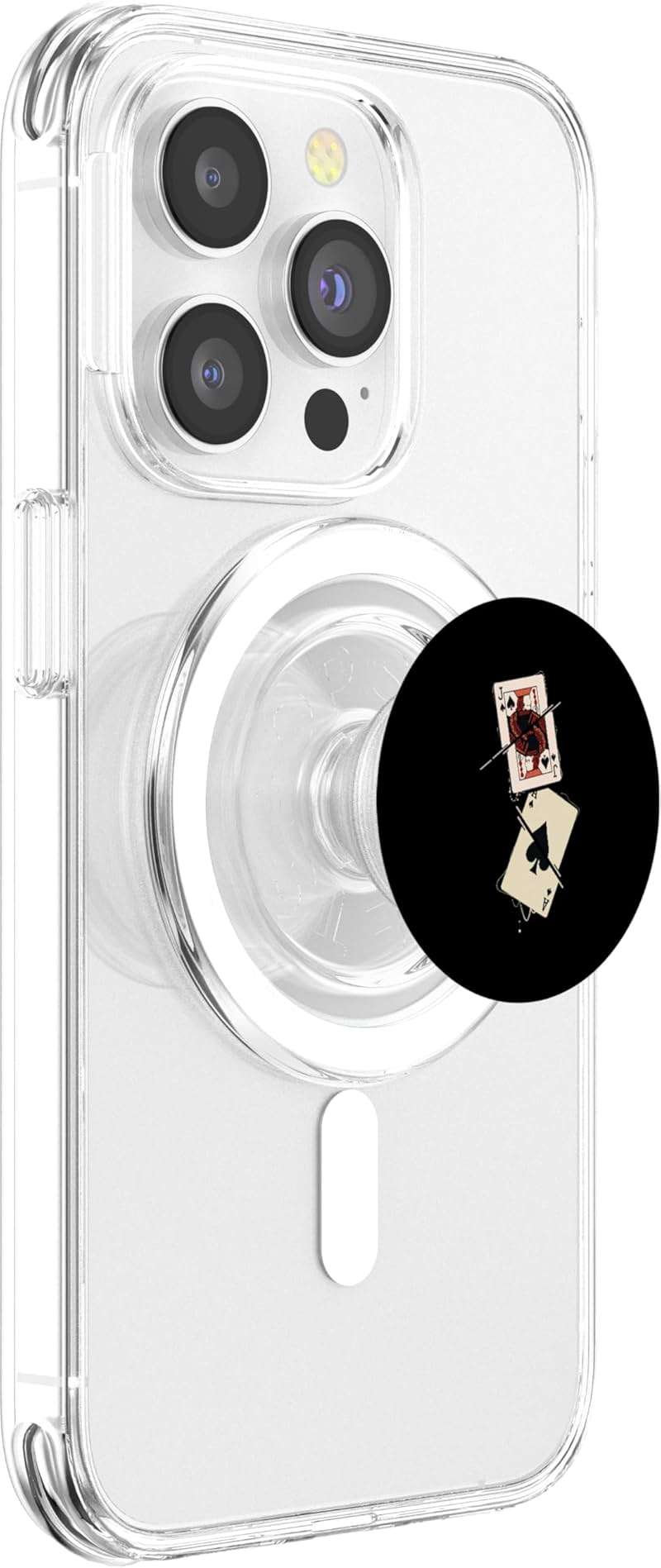 Playing Cards I Casino Gambling I Blackjack PopSockets PopGrip for MagSafe - Image 4