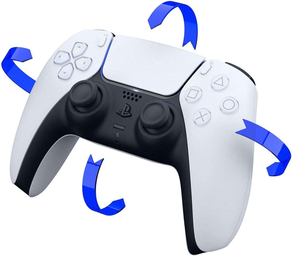 PlayStation 5 Slim Digital Edition Console, Controller and Mytrix Controller Charger - White, Slim PS5 825GB PCIe SSD Gaming Console - Image 6