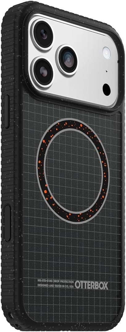 OtterBox Sole Series Phone Case for iPhone 17 Pro Max - Midnight Circuit - Grippy iPhone Case, Protective Phone Case with Strap, Magsafe Black - Image 3
