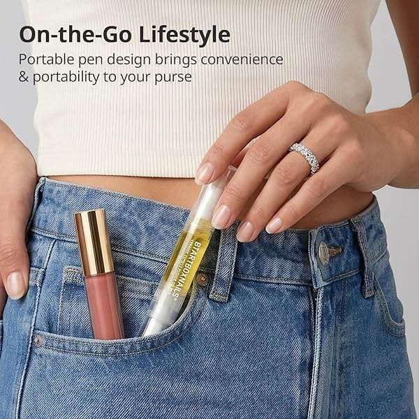 BTARTBOXNAILS 4-in-1 Ceramic Cuticle Pusher Oil Pen - Cuticle Care Pen to Soften, Push, Remove and Nourish in One Pen for Hangnails, Dry and Neglected Cuticles - Image 6