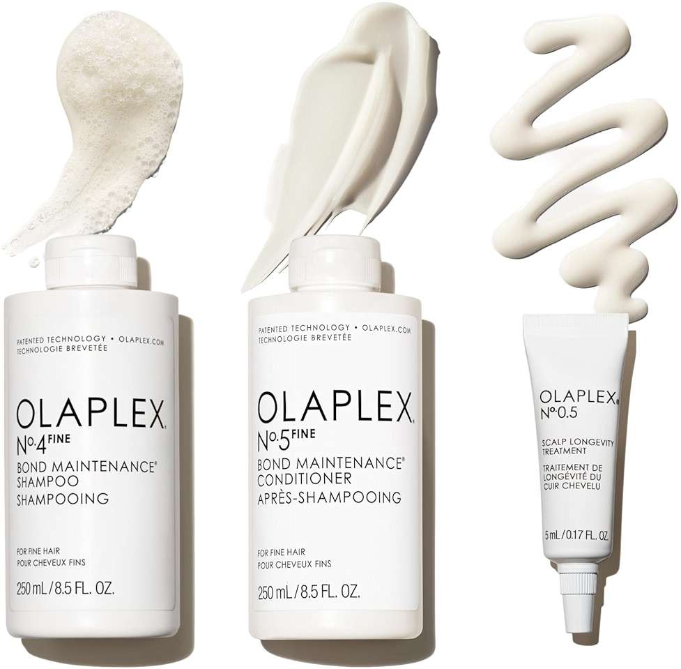 Olaplex Nº. 4 FINE Bond Maintenance Shampoo: Volumize & Strengthen | Gently Cleanse & Non Stripping | For Coily, Curly, Straight, and Wavy - Image 1