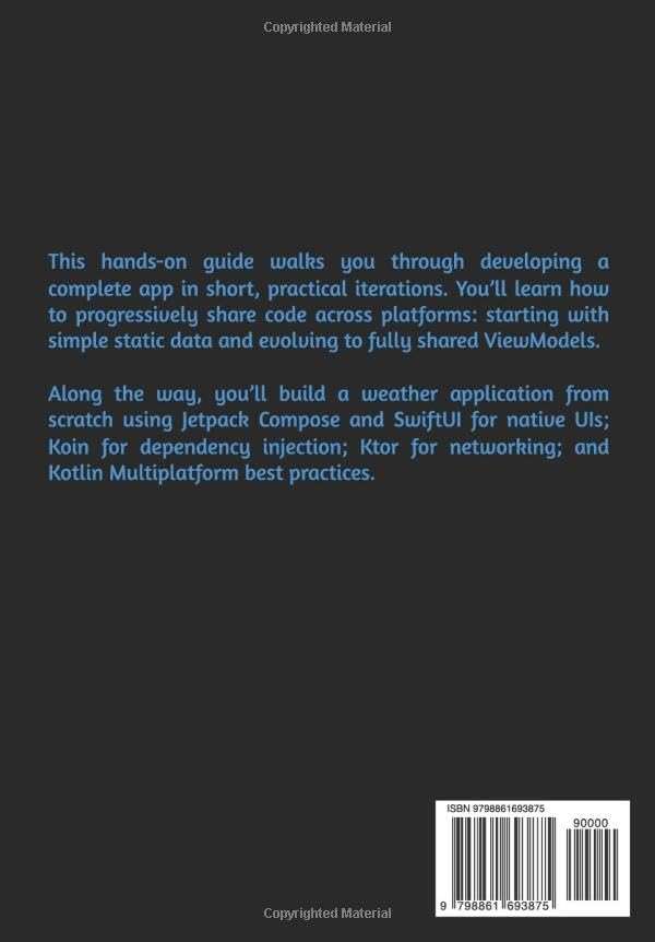 Kotlin Multi-platform In a Weekend: An Introduction to develop Android and iOS mobile apps with KMP - Image 2