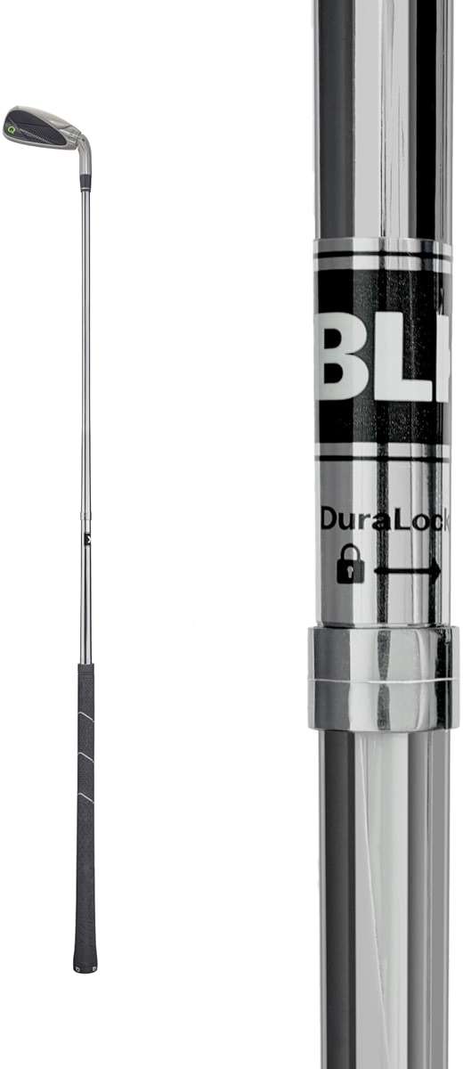 Q Gen 2 Adjustable Golf Club (Steel Shaft) - Durable 2-Part Travel Shaft - 8 Settings from 4° Putter to 60° Lob Wedge - Men & Women - Image 7
