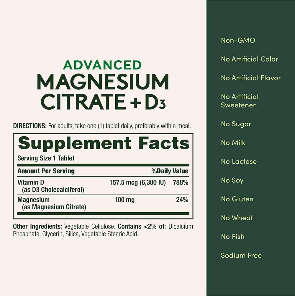 Nature's Bounty Advanced Vitamin D3 with Magnesium Citrate Immune Formula, Supports Immune and Bone Health, 90 Tablets (Pack of 2) - Image 5