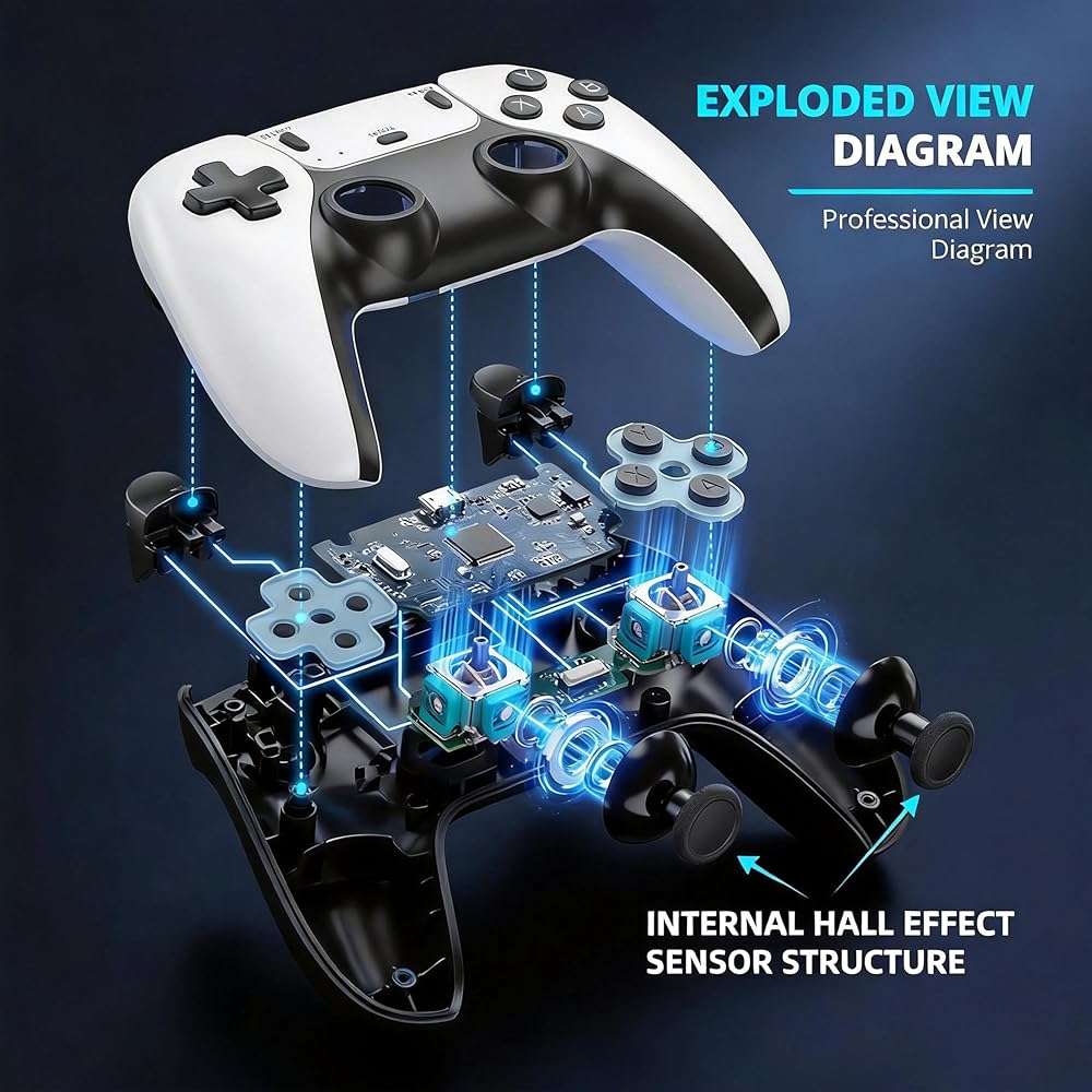 Nikodocr Retro Gaming Console Enjoy a Classic Gaming Experience Plug & Play Retro Game Tv Console Stick HDMI 4K Dual 2.4G Wireless Controllers Emulators - Image 2