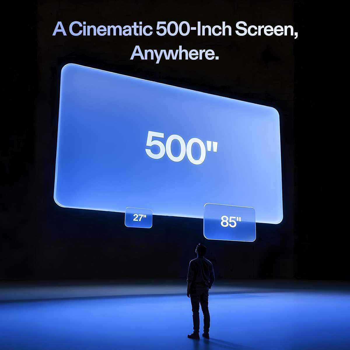 XREAL 1S AR/XR Glasses, 500" Virtual Screen Smart Glasses with 52° FOV, Native 3DoF, REAL 3D, Powered by X1 Chip, Supports All USB-C DP Devices Including iPhone 17/16 and Handhelds, like ROG/SteamDeck - Image 3