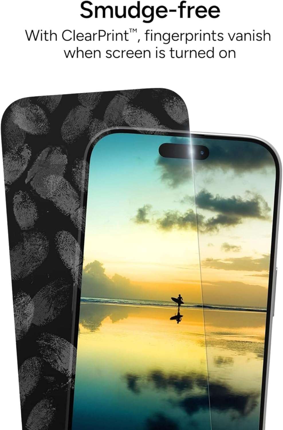 ZAGG Glass Elite Screen Protector for iPhone 17e, iPhone 14/16e/13/13 Pro - 5X Stronger Tempered Glass, Scratch & Smudge-Resistant, VisionGuard Blue-Light Protection, InvisibleShield, Easy to Install - Image 7