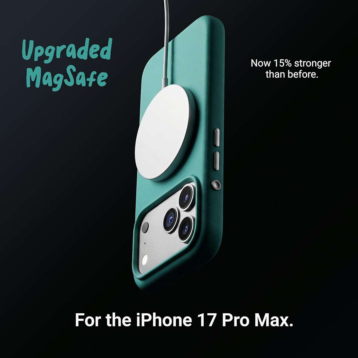 TineeOwl Case for iPhone 17 Pro Max – MagSafe Compatible, Aluminum Buttons, Camera Control & Rounded Action Button, Slim Textured TPU, Minimalist – DuneX Series - Image 5