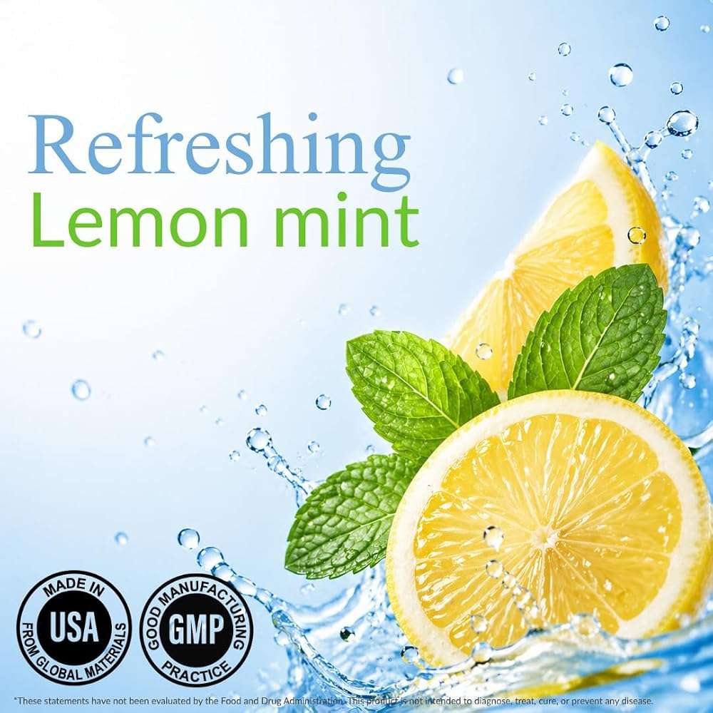 StellaLife Wellness Herbal Mouthwash – Natural Hydrading Alcohol-Free Oral Solution for Halitosis/Bad Breath Relief (Not VEGA Rinse) Lemon Mint - Image 4