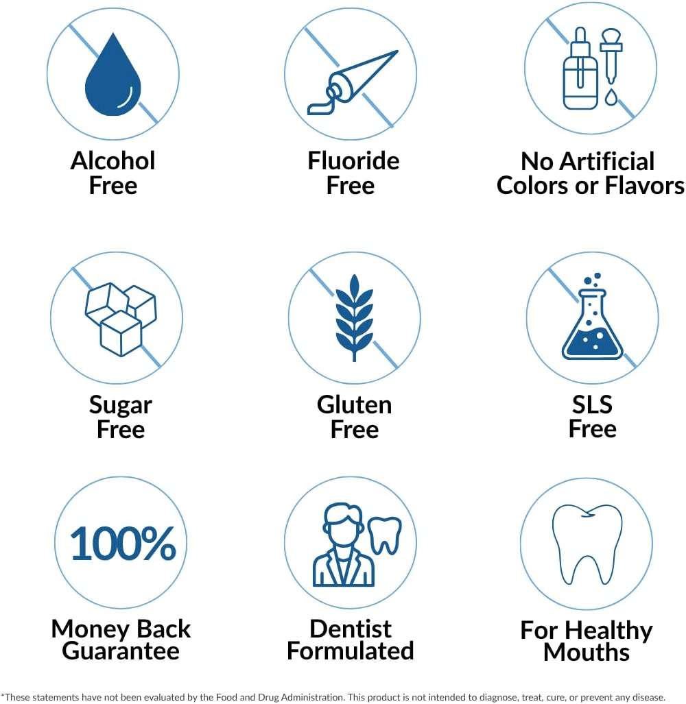 StellaLife Wellness Herbal Mouthwash – Natural Hydrading Alcohol-Free Oral Solution for Halitosis/Bad Breath Relief (Not VEGA Rinse) Lemon Mint - Image 6