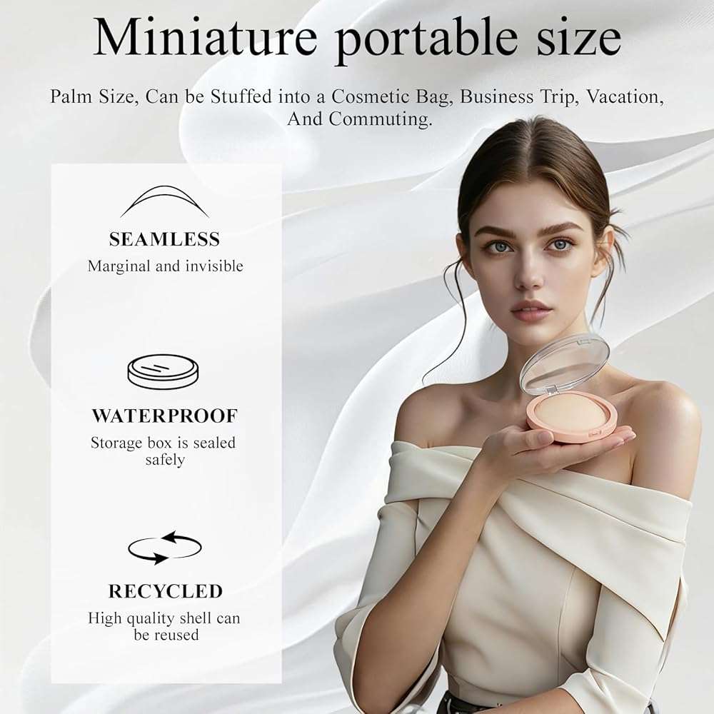WUOEPIK Nipple Covers for Women, Reusable Silicone Pasties, No Show, Stick On for Strapless & Backless, Waterproof Case - Image 6