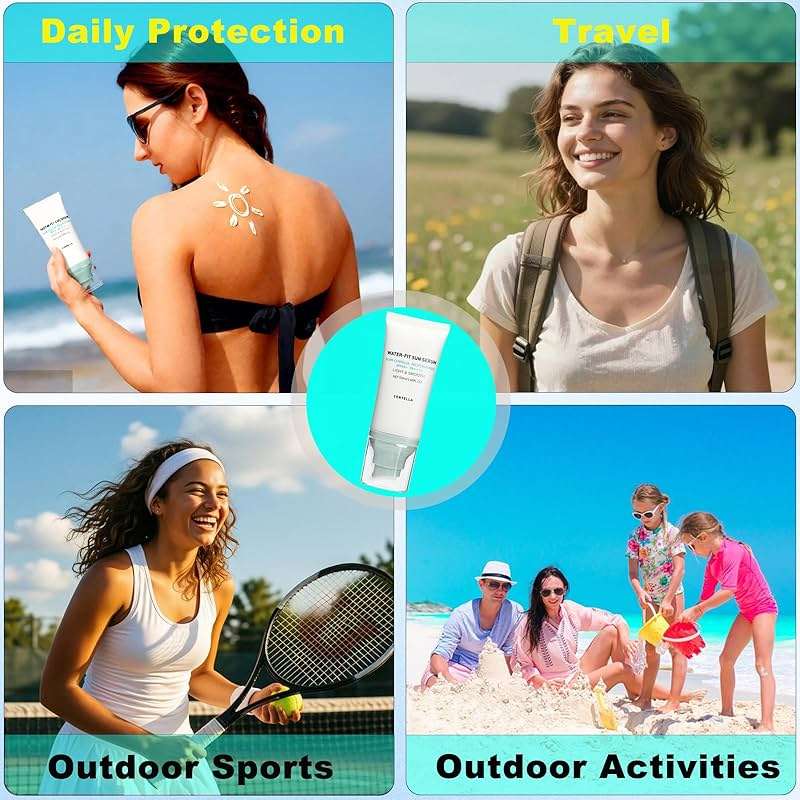 Korean Centella Sunscreen SPF 50+ Broad Spectrum, No White Cast Mineral Formula, Lightweight Daily Face Sunscreen for Sensitive Skin 1.7 oz - Image 6