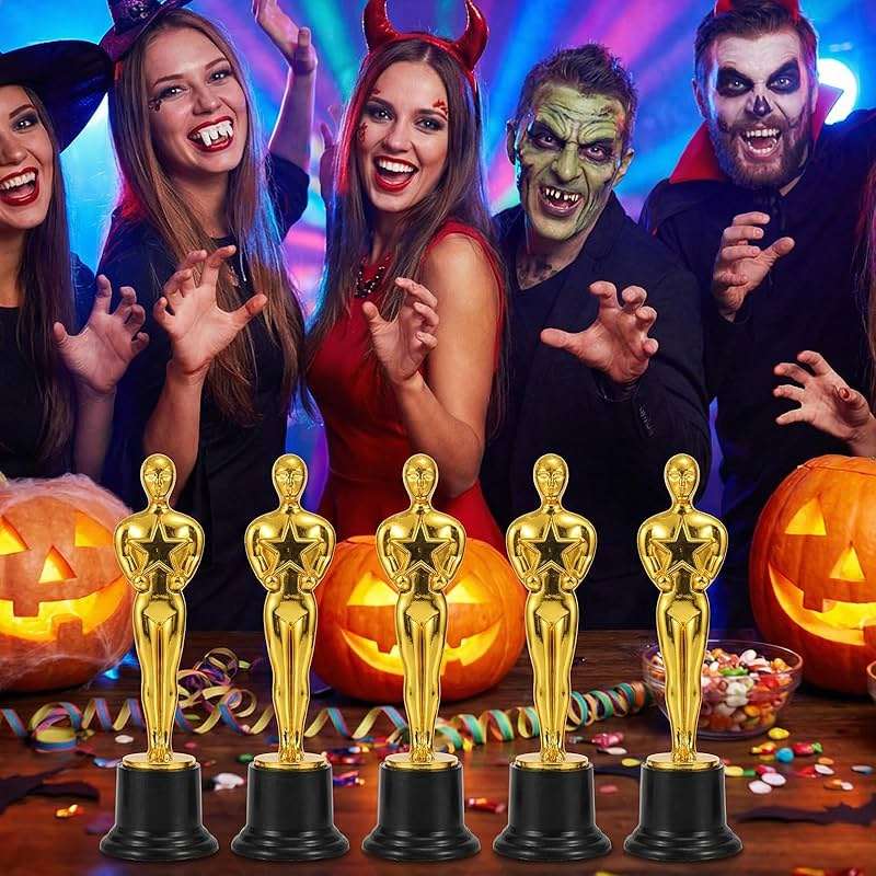 Kegeeei 48 Pack Gold Award Trophies, 6 Inch Mini Plastic Trophy Statues for Competitions, Party Favors, Classroom Prizes, and Appreciation Gifts - Image 5