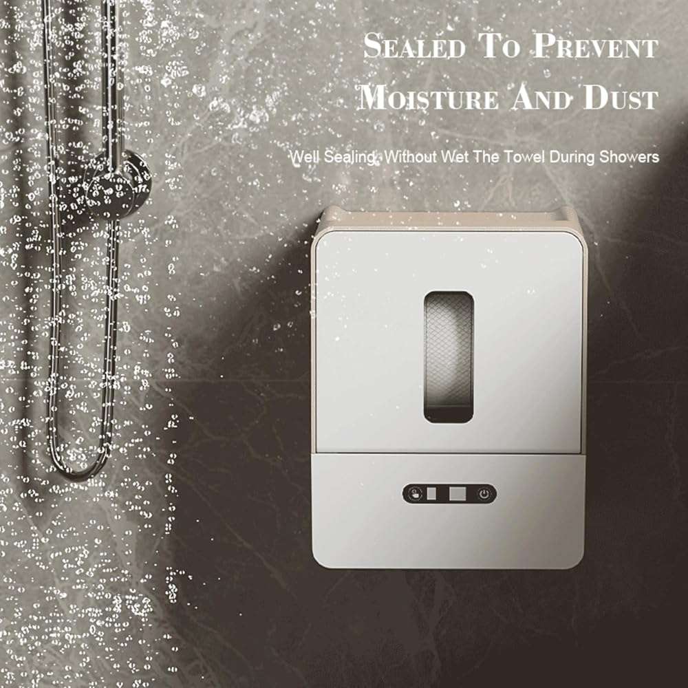 Smart Touchless Toilet Paper Dispenser, Automatic Paper Towel Dispenser, 2026 New Upgraded Electronic Senor Paper Towel Dispenser with Smart Motion Sensor and 3 Levels to Dispenser Papers (Gray) - Image 3