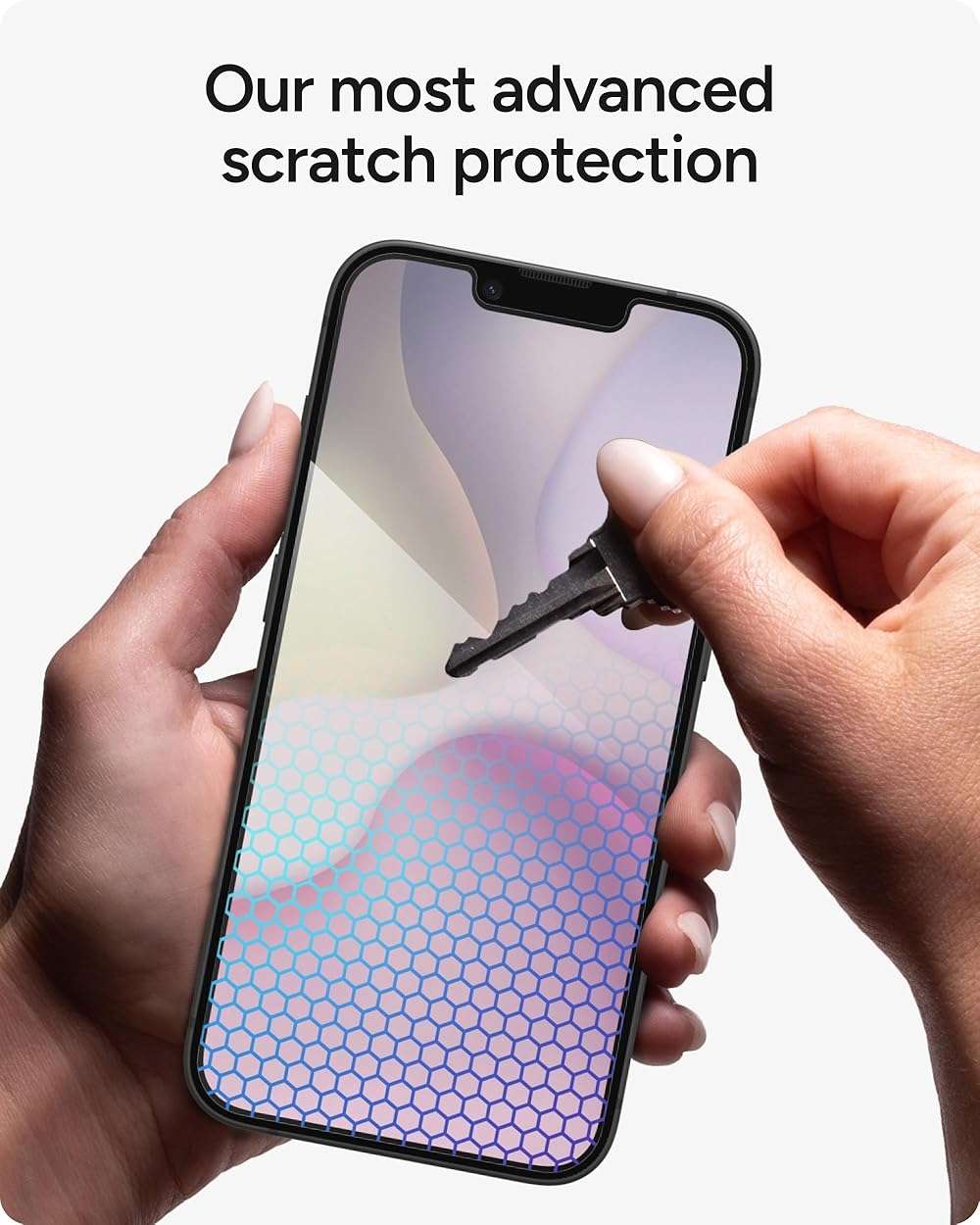 ZAGG XTR5 Screen Protector for iPhone 17e/ 16e/ 14/13/ 13 Pro - Glass, Blue Light Protection, 11X Stronger, Eyesafe CPF60 Tech, Anti-reflective Tech, Touch Sensitive Tempered Glass, Easy To Install - Image 7