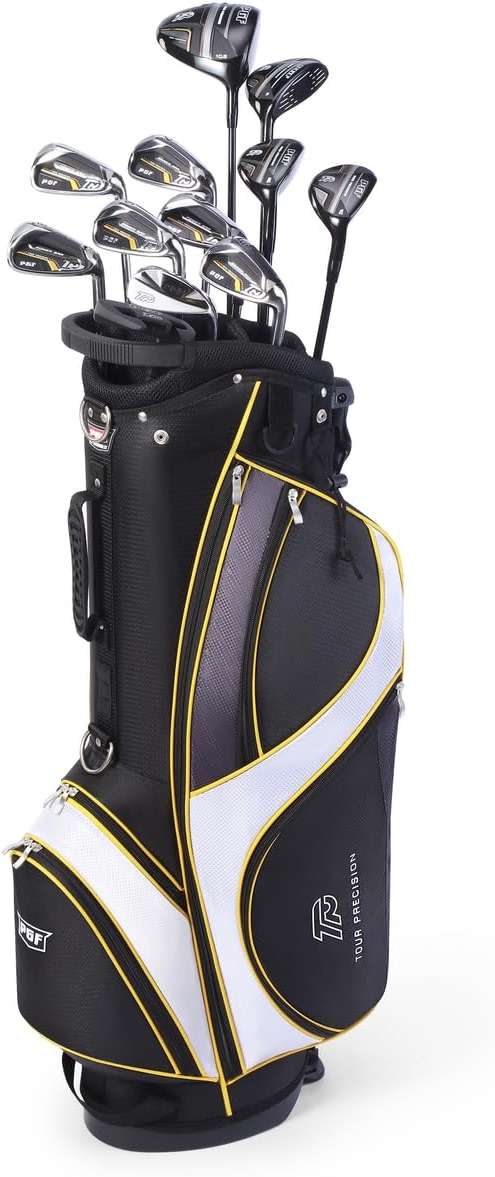PGF Golf Gold TP Complete Golf Club Package Set for Men & Women [17-Pieces] [Flex: Regular] - Image 2
