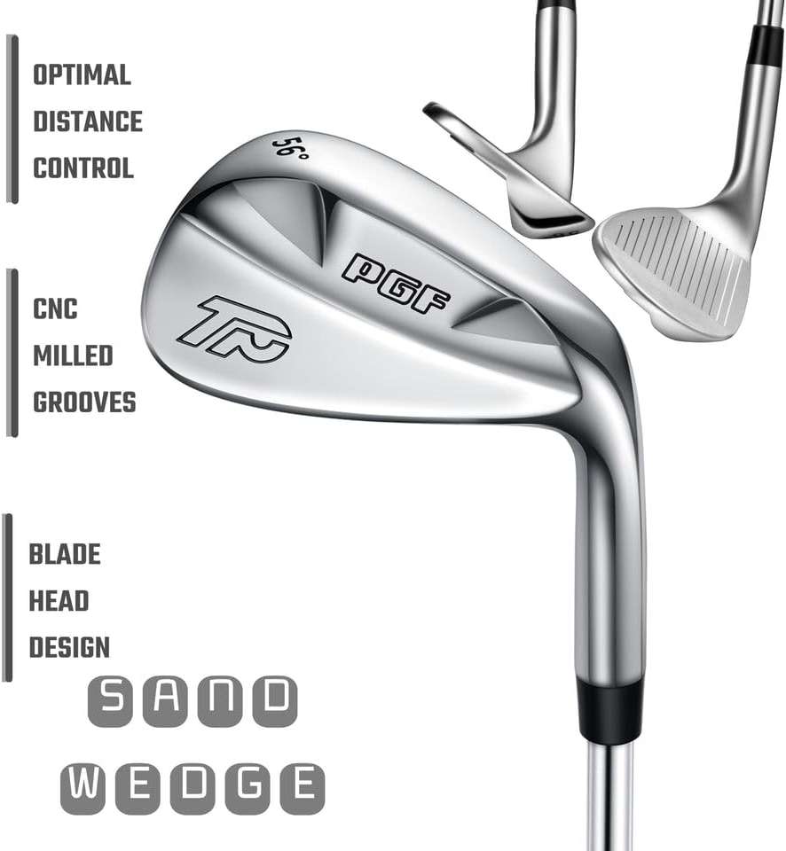 PGF Golf Gold TP Complete Golf Club Package Set for Men & Women [17-Pieces] [Flex: Regular] - Image 7