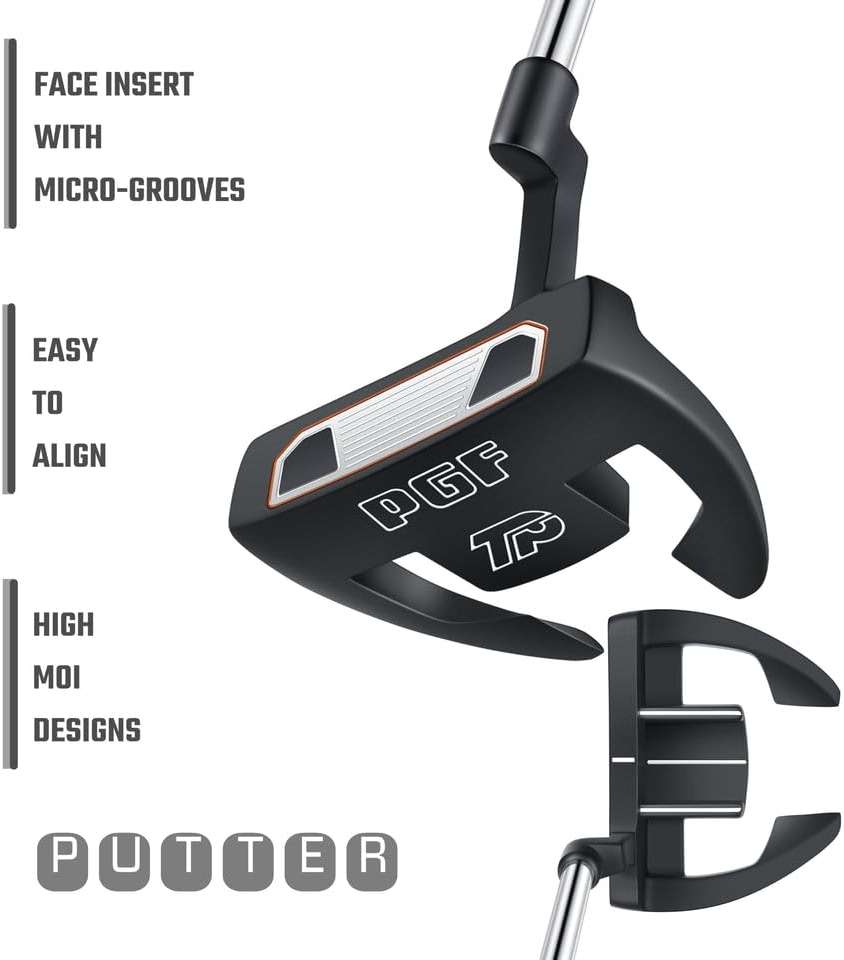PGF Golf Gold TP Complete Golf Club Package Set for Men & Women [17-Pieces] [Flex: Regular] - Image 8