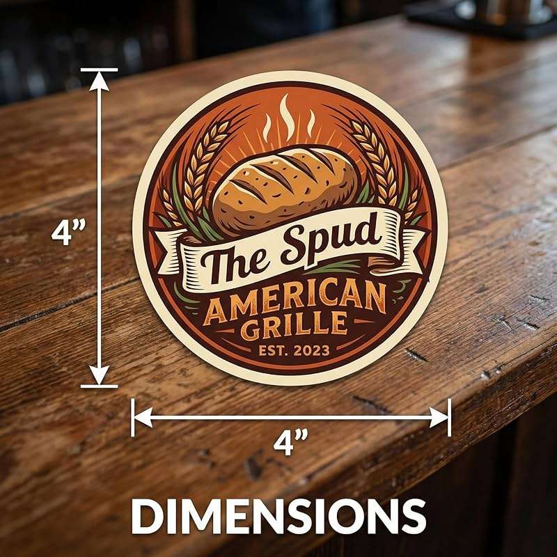 Custom Coasters - Personalized Pulpboard Coasters with Your Own Logo or Photo (10-1000 Pack) (4 inch Round) - Image 2