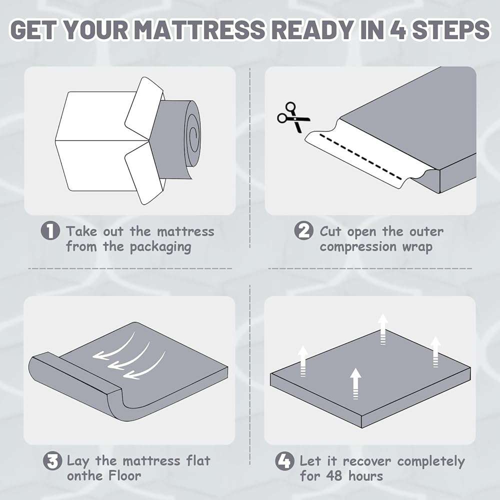 CypherX Thick Japanese Floor Futon Mattress Queen Size, 5-Layer Twin Japanese Tatami Mat Floor Bed Foldable Roll Up Sleeping Pad for Dorm, Bedroom or Guest Room, Boys Girls Dormitory Pads - Image 8