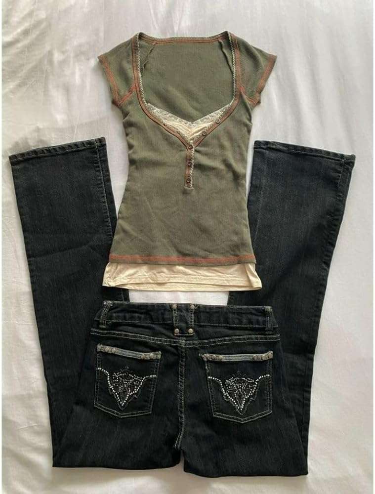 Y2k Fairy Grunge 2000s Short Sleeve Top Whimsy Twee Harajuku Emo Scene Clothes Vintage Mcbling Alt Fairycore Shirt - Image 3