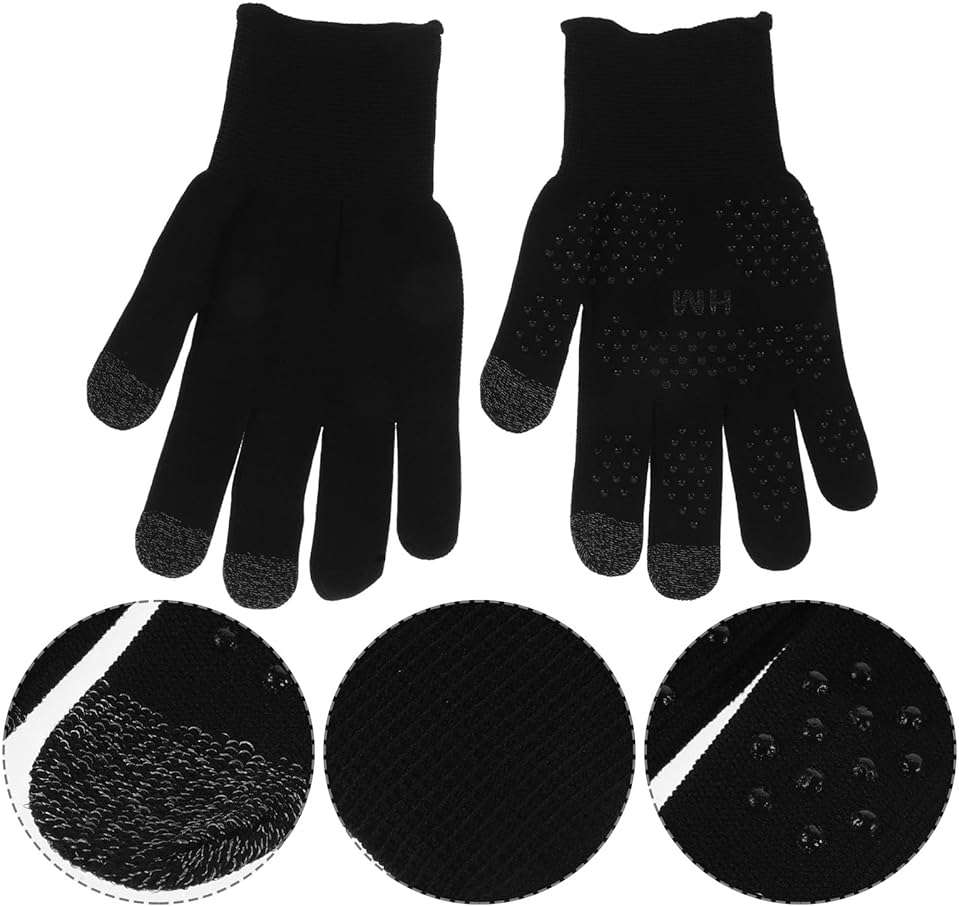 VALICLUD Anti-Slip UV Protection Cycling Gloves for Men Nylon Breathable Finger Gloves with Touchscreen Compatibility Outdoor Sports - Image 8