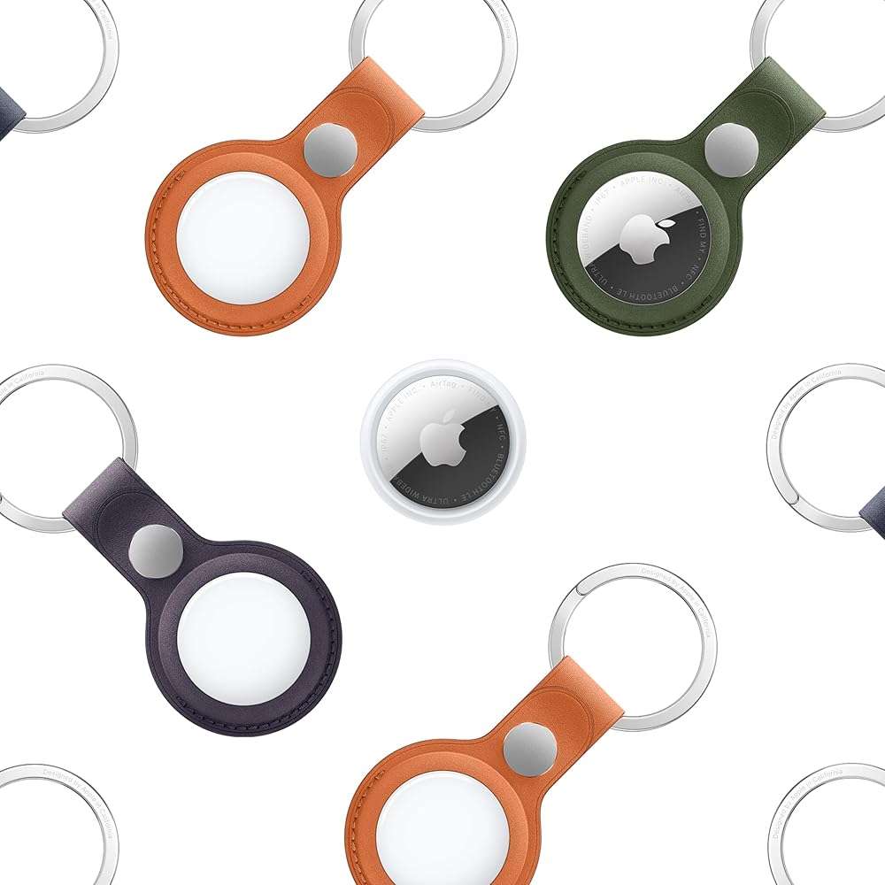 Apple AirTag (2nd Generation) - 4 Pack: Tracker for Keychain, Wallet, and More; Locator with Sound; Simple One-Tap Setup with iPhone or iPad; Key Finder with up to 1.5X Precision Finding Range* - Image 6