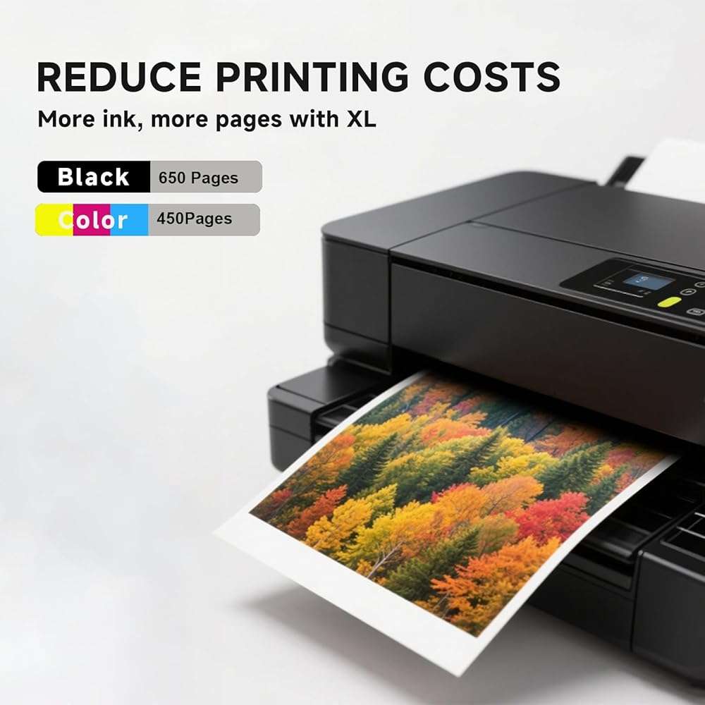 boftink 68XL Tri-Color Ink Cartridges High Yield Tri-Color 1 Pack Replacement for HP Printers Envy 6555e 6100e 6500e Series 68e Compatible with 6155e 6555e 6152e 6552e 6558e 6165e (1Pack Tri-Color) - Image 3