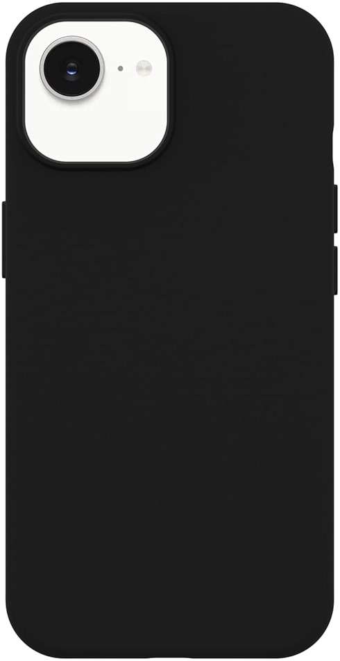 OtterBox iPhone 17e, 16e, 15, 14, & 13 Figura Series Case - Black - Aesthetic, Silicone Phone Cases, Protective Minimalist Design, MagSafe iPhone Case with Camera Protection - Image 1