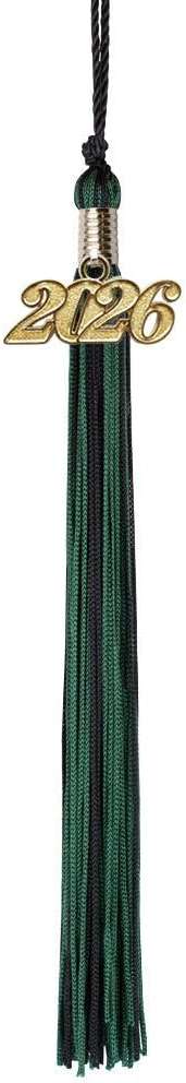 Class Act Graduation Graduation Tassel - Gold Charm - 2 Color, 2026, Red/White - Image 5