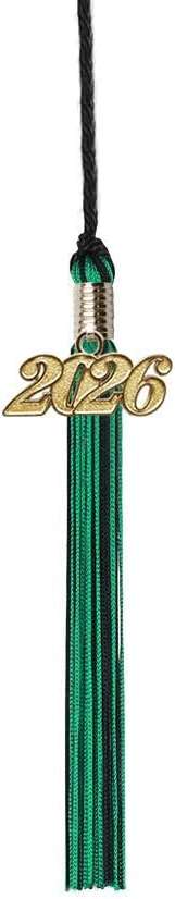 Class Act Graduation Kindergarten Graduation Tassel - Gold Charm - 2 Color, 2026, Red/White - Image 6