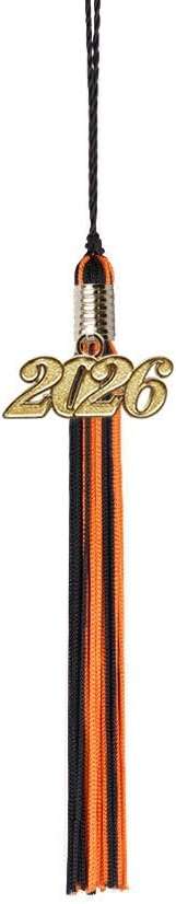 Class Act Graduation Kindergarten Graduation Tassel - Gold Charm - 2 Color, 2026, Red/White - Image 8