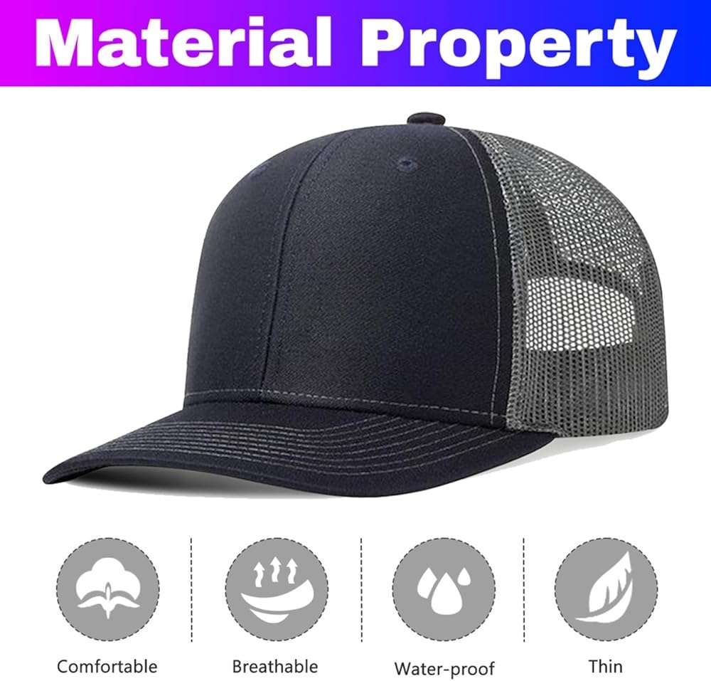 Bulk Custom Hats for Men Women Customized Trucker Hats Design Your Own Logo Text Photo Personalized Baseball Caps - Image 4