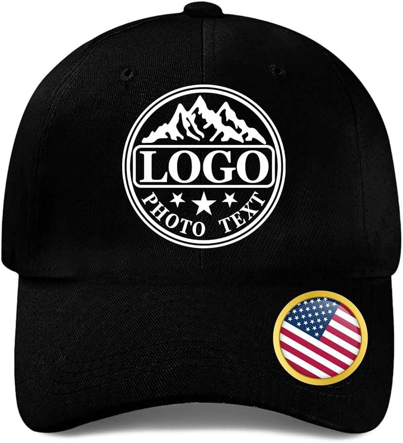 Custom Hat Bulk with Logo Text Photo Design Your Own Personalized Custom Trucker Hats Baseball Caps for Men Women - Image 1