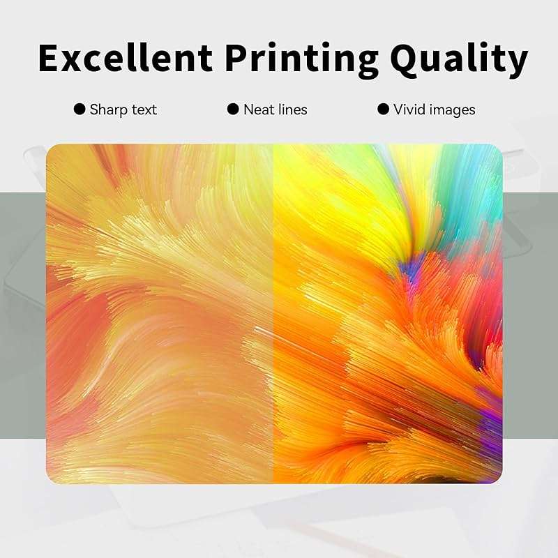 SANUNE 68XL Ink Cartridge Replacement for HP 68 68e Black Ink Cartridges for HP Envy 6110e 6120e 6122e 6130e 6132e 6133e 6520e 6530e 6531e 6532e 6552e 6555e 6558e Printer (2-Pack) - Image 4