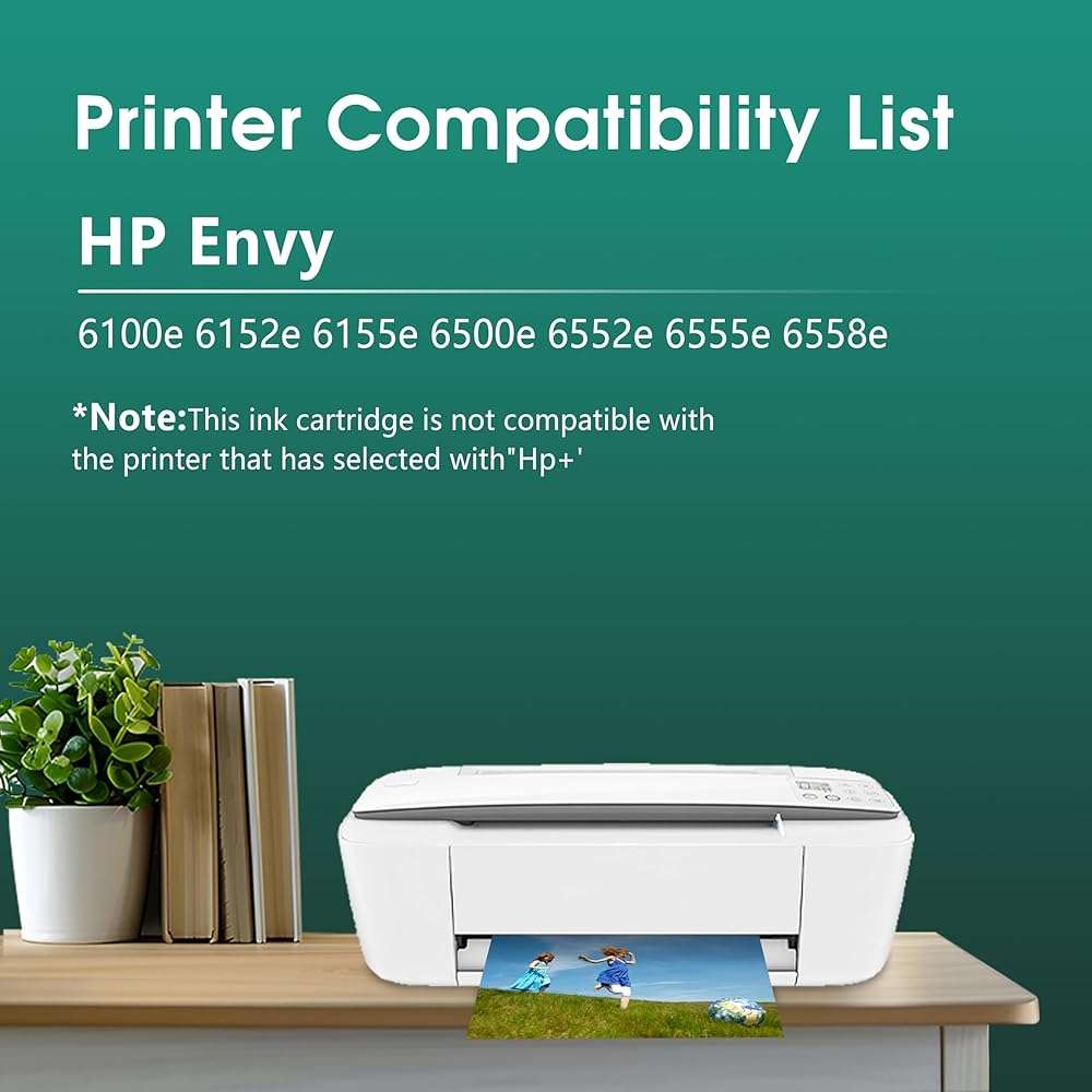 fannster 68XL 68e 68 Ink Cartridges Black Color Combo Pack Replacement for HP 68 Ink Cartridges, Compatible with HP Envy 6155e 6555e 6152e 6552e 6558e Printers (1 Black 1 Tri-Color) - Image 3