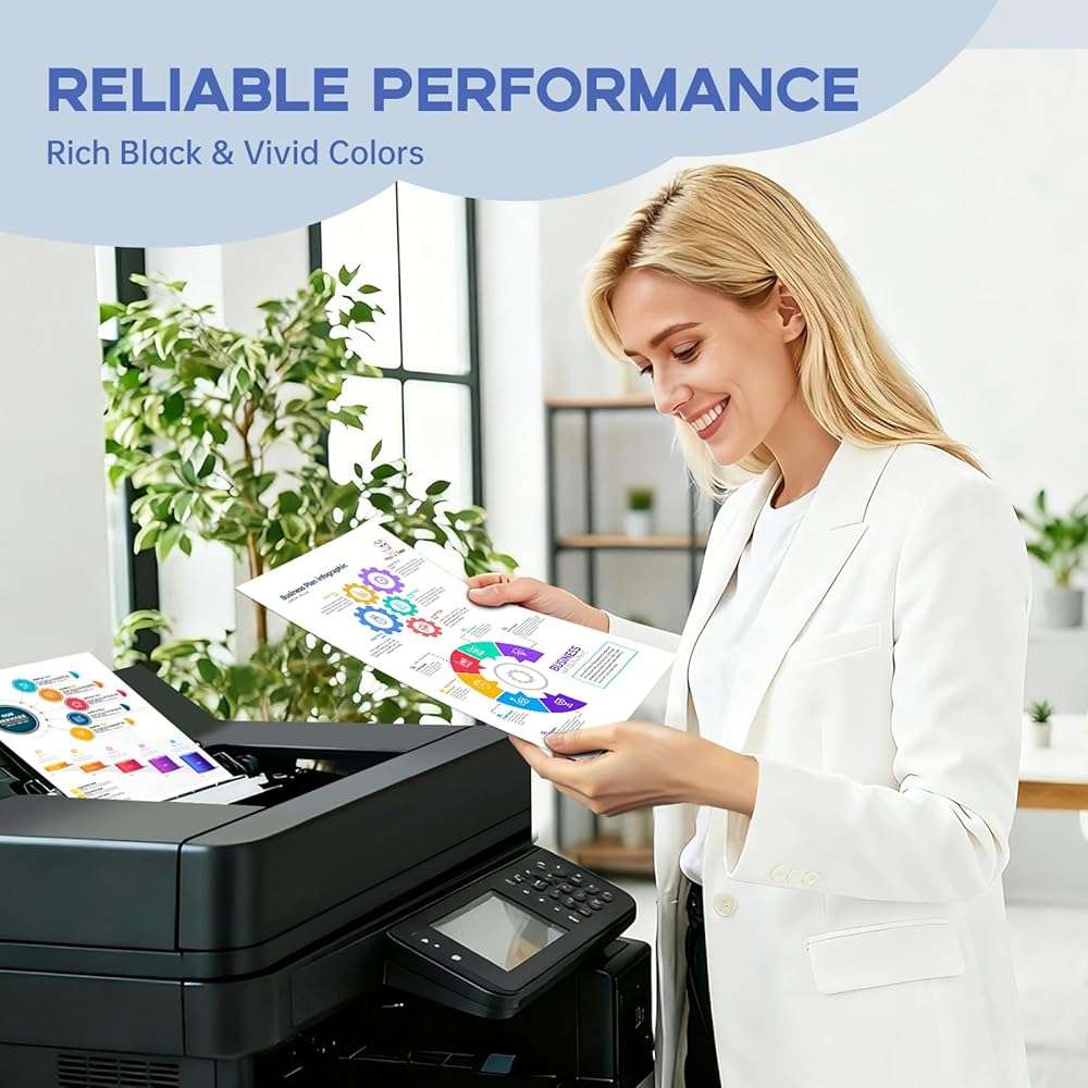 Miss Deer 68XL 68e Ink Cartridges Black 2 Pack Replacement for Hp 68 XL,Work for 6100e 6500e Printers for Envy 6152e 6155e 6552e 6555e 6558e 6110e 6110r 6120e 6130e 6131e 6132e 6165e 6520e 6530e - Image 5