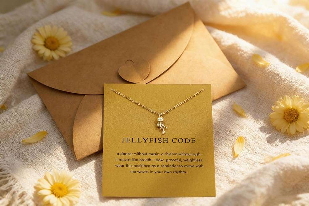 Baydurcan Necklaces for Women Teens 14K Golden Plated Pendant Highland Cow Cat Mahjong Necklace Gifts for Birthday Graduation Friendship Gifts - Image 3